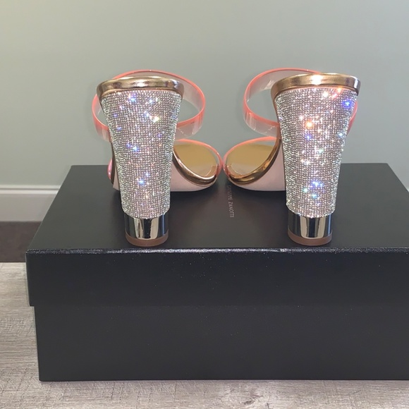 GIUSEPPE ZANOTTI ARYA Sandals Rose Gold - Picture 3 of 9